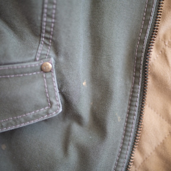 Noble Outfitters Green Canvas Vest - Picture 3 of 6